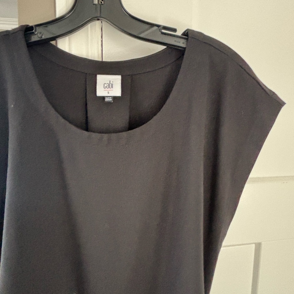 CAbi 1209 Black‎ Easygoing Knit Jumpsuit / SZ small - Picture 7 of 10